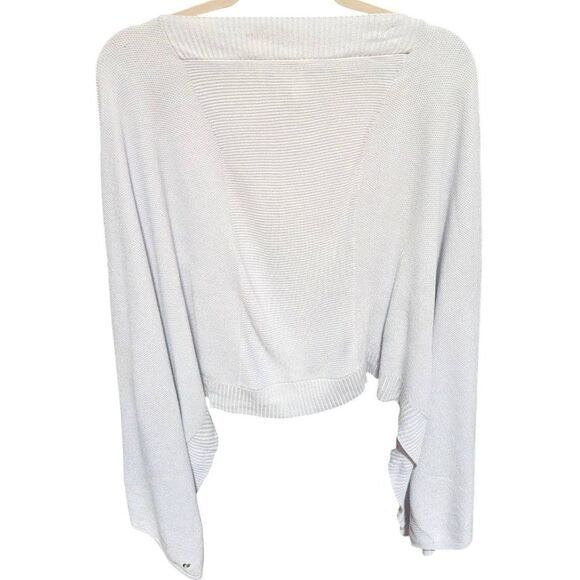 LULULEMON ATHLETICA Forward Flow Cape In Silver Fox/Alpine White Size OS - Picture 8 of 12